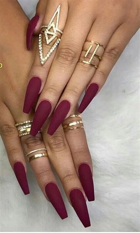 fall maroon nails|burgundy nail designs 2022.